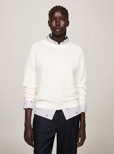 Tommy Hilfiger dámský bílý svetr