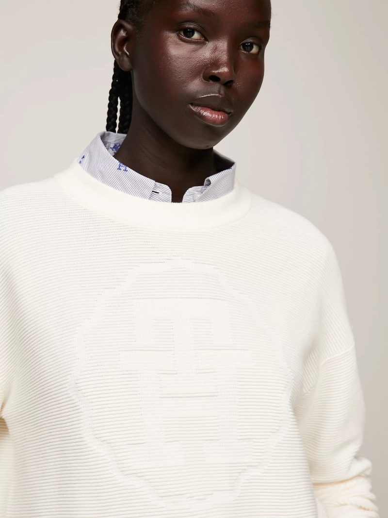 Tommy Hilfiger dámský bílý svetr