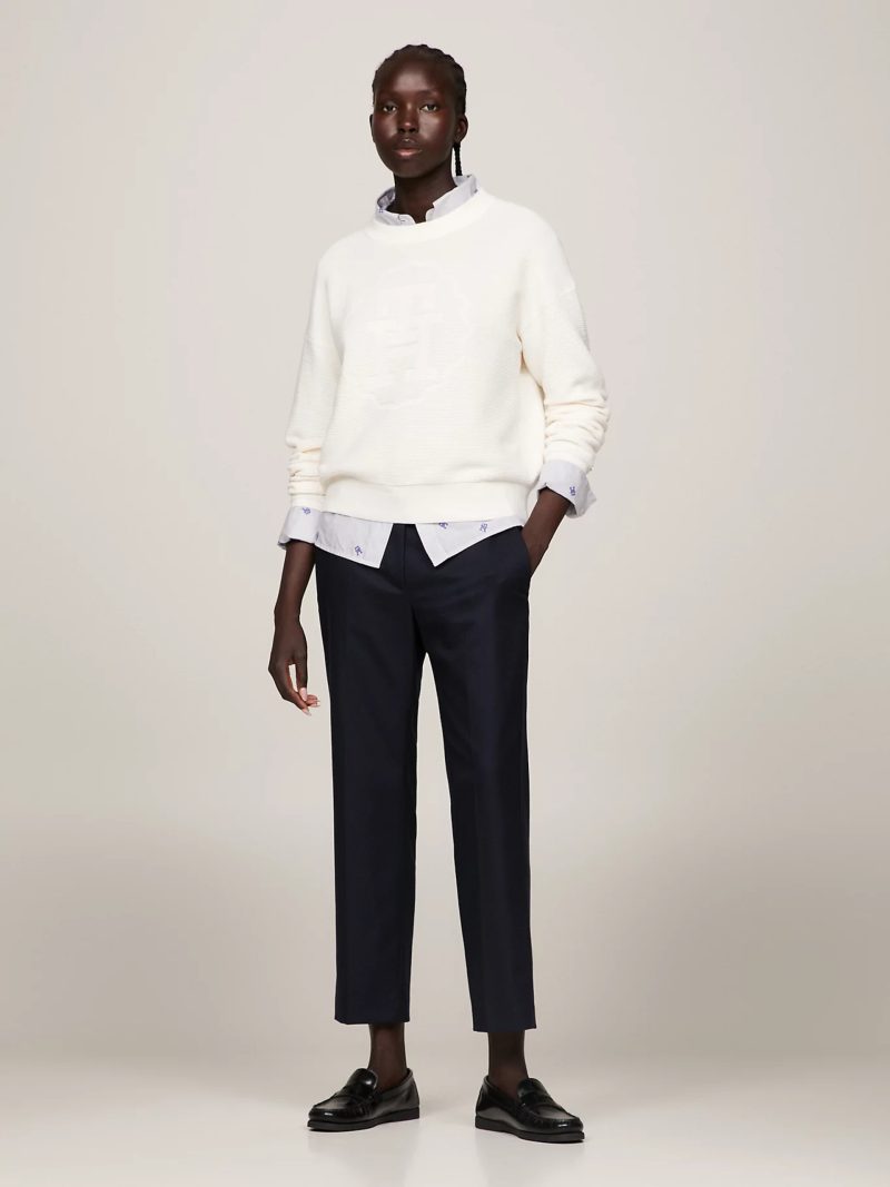 Tommy Hilfiger dámský bílý svetr