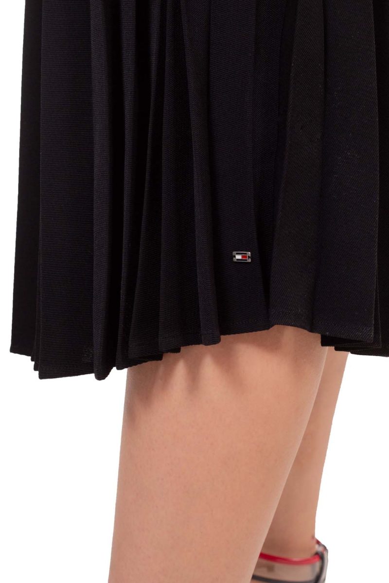 Tommy Hilfiger dámská černá skládaná sukně