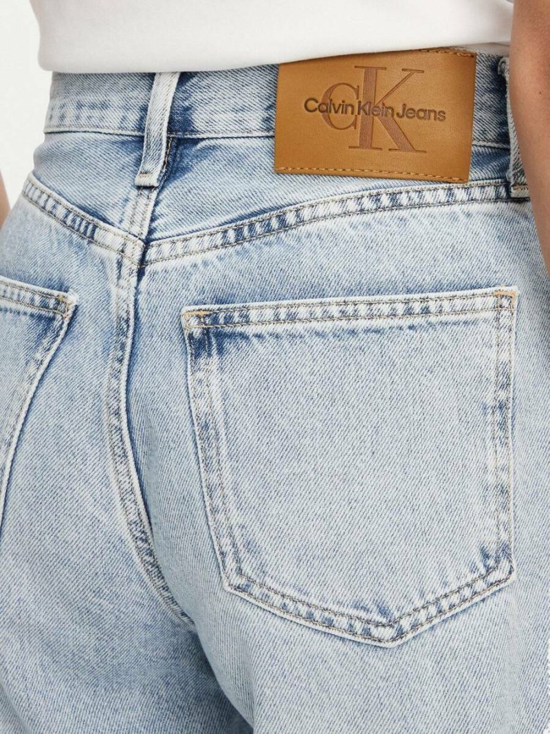 Calvin Klein dámské světle modré džíny Barrel