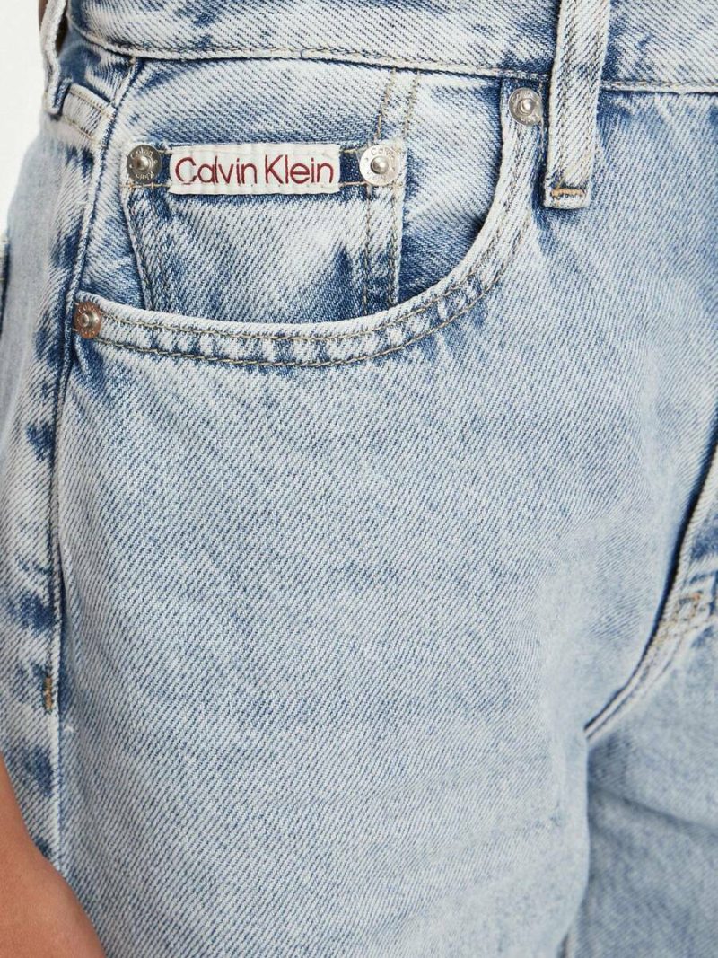 Calvin Klein dámské světle modré džíny Barrel