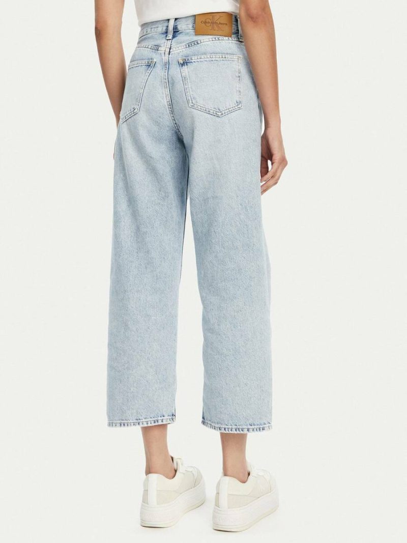 Calvin Klein dámské světle modré džíny Barrel