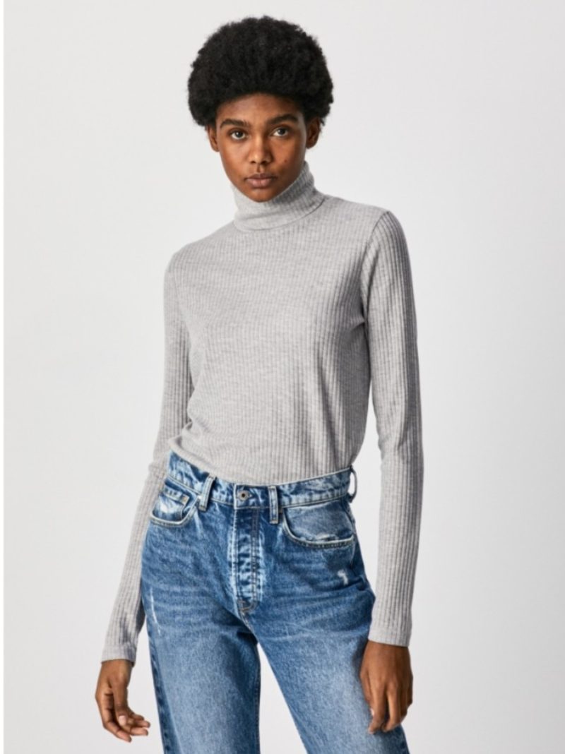 Pepe Jeans šedý dámský rolák