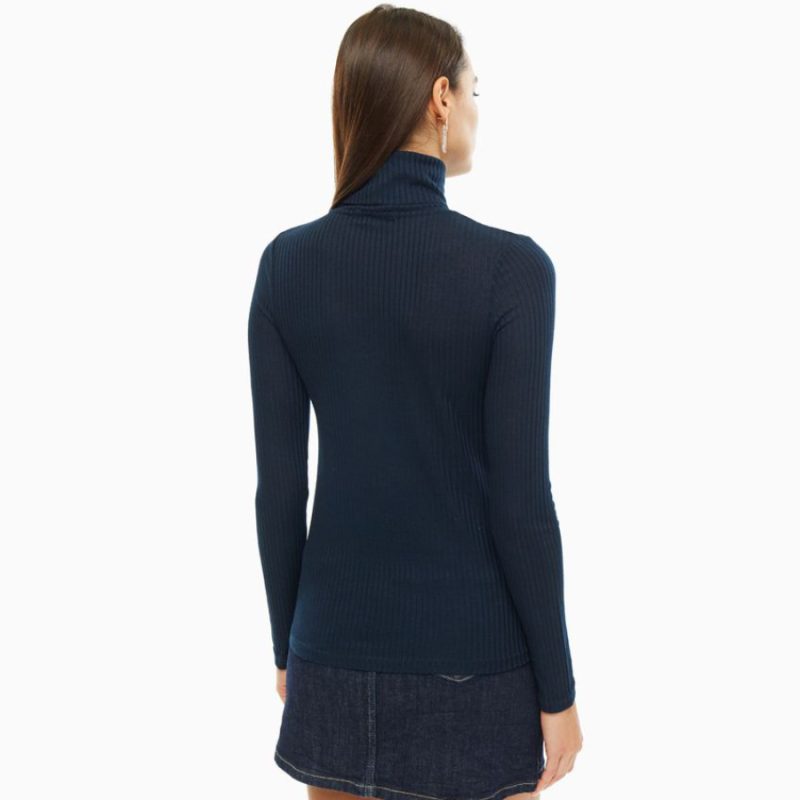 Pepe Jeans modrý dámský rolák