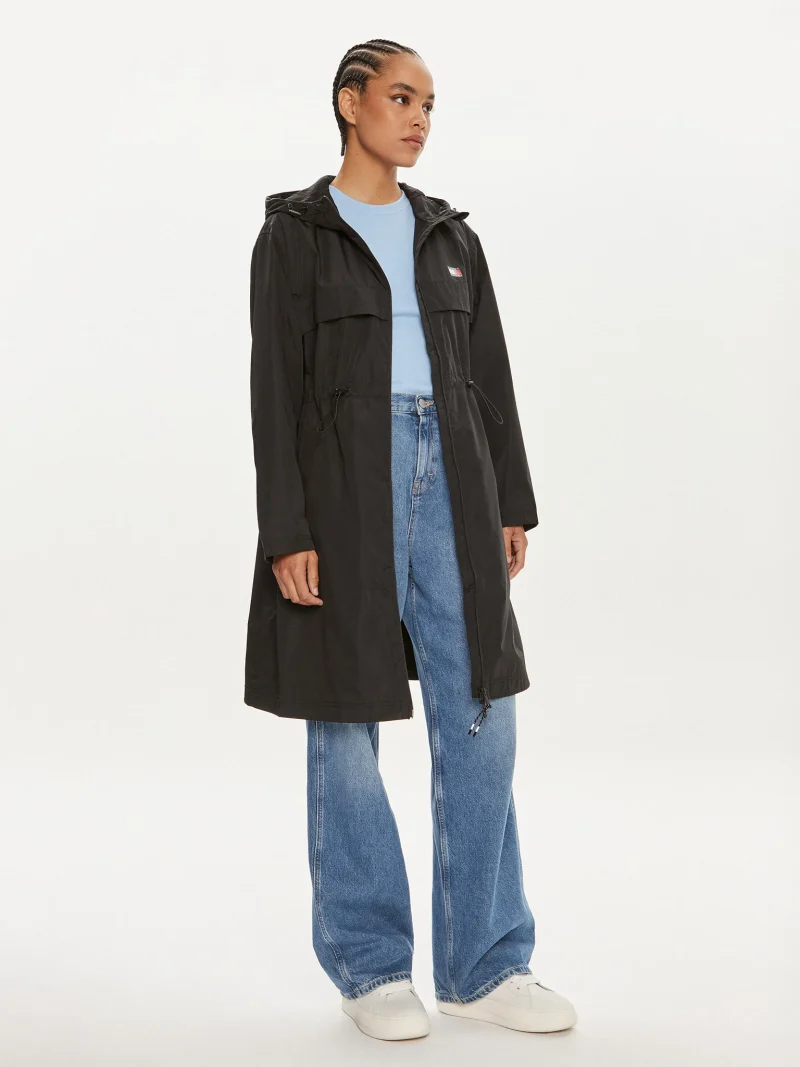 Tommy Jeans dámská černá bunda