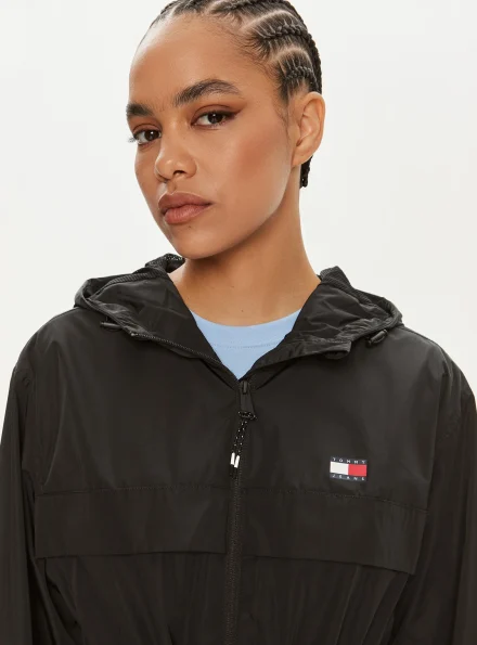 Tommy Jeans dámská černá bunda