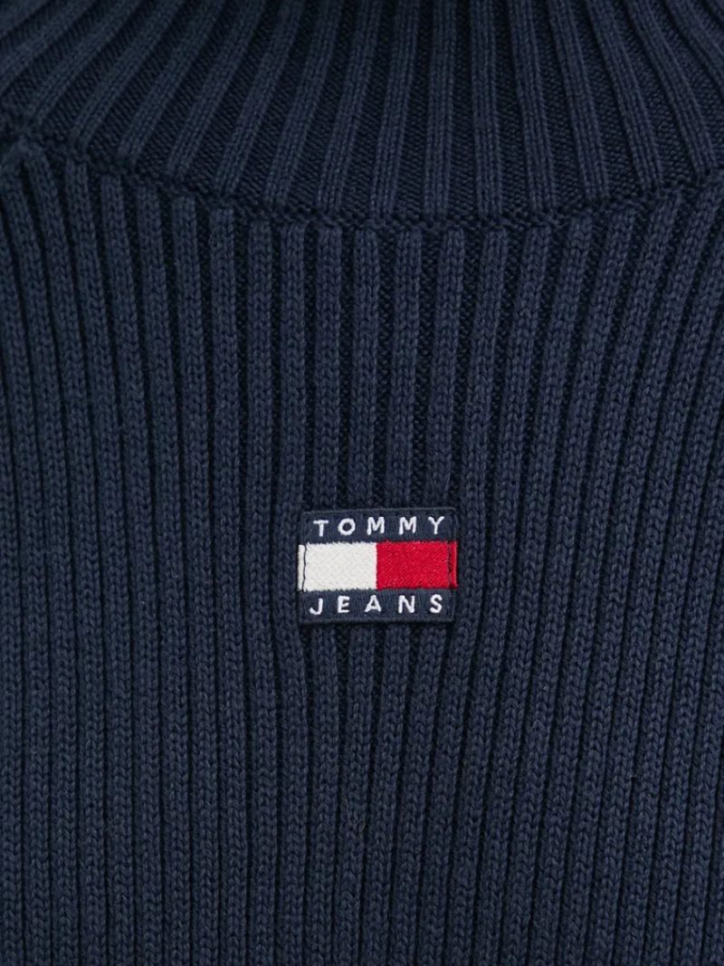 Tommy Jeans dámský tmavě modrý svetr