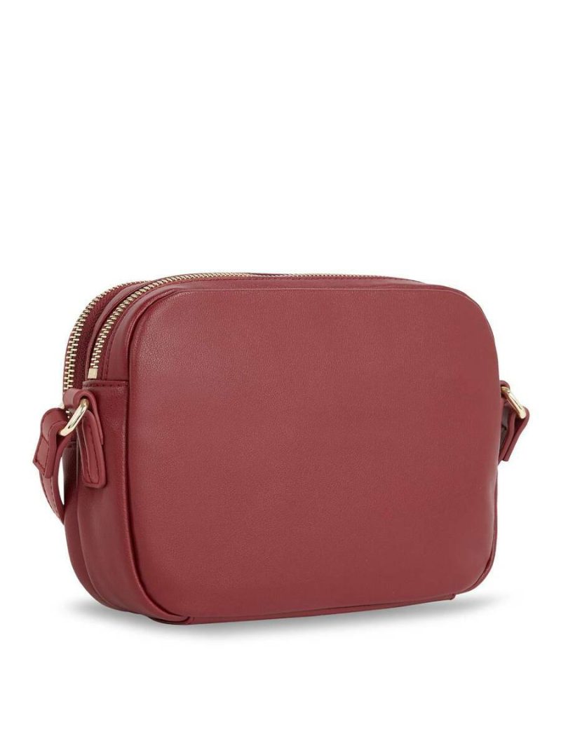 Tommy Hilfiger dámská vínová kabelka Poppy