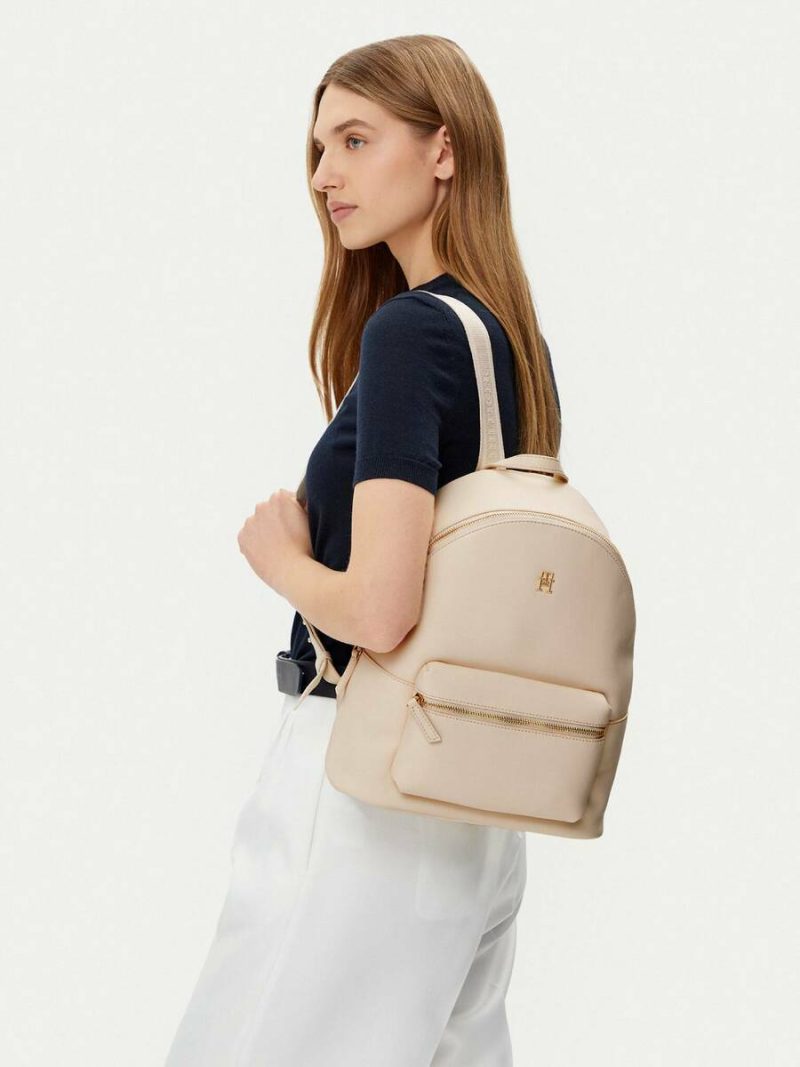 Tommy Hilfiger dámský krémový batoh