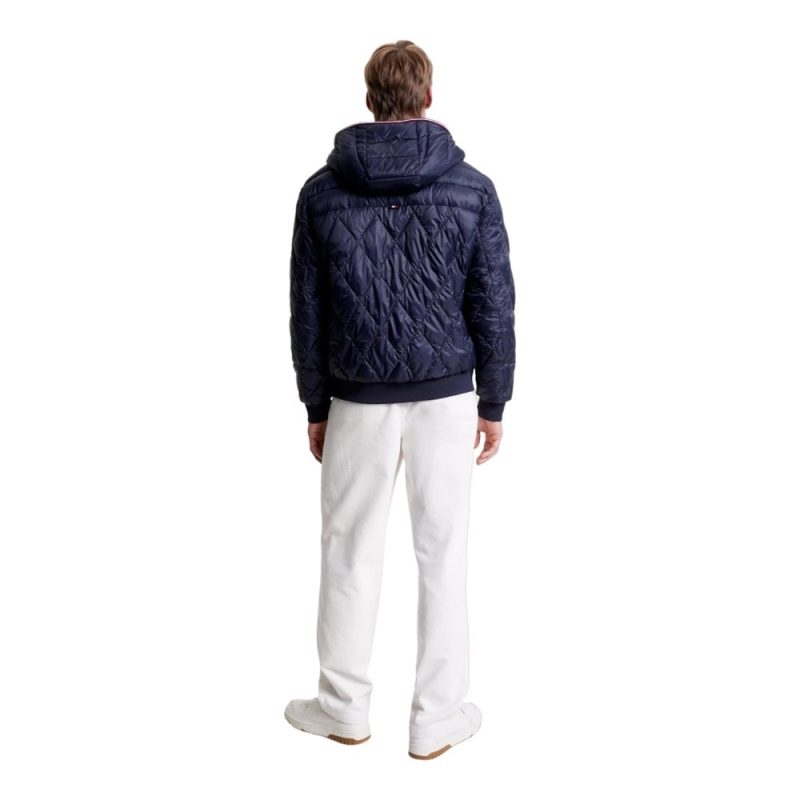 Tommy Hilfiger pánská tmavě modrá bunda