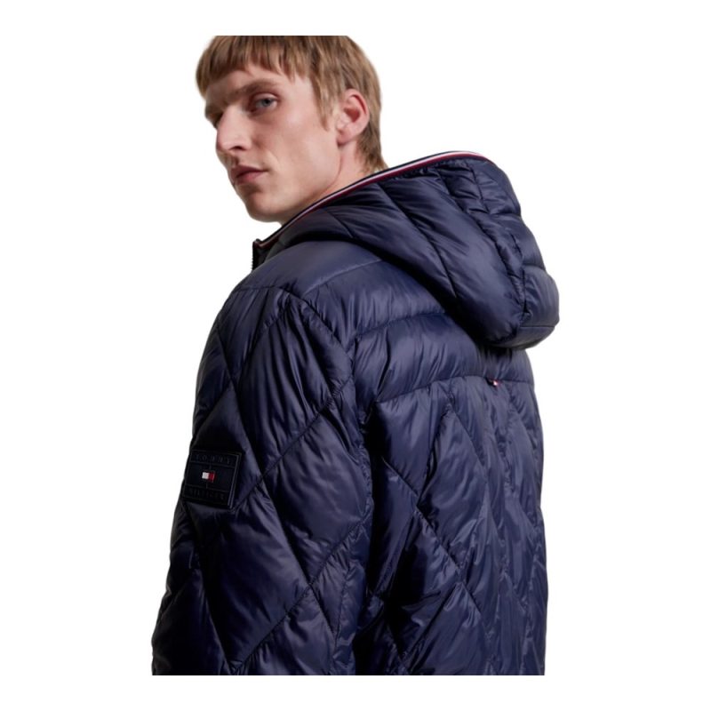 Tommy Hilfiger pánská tmavě modrá bunda