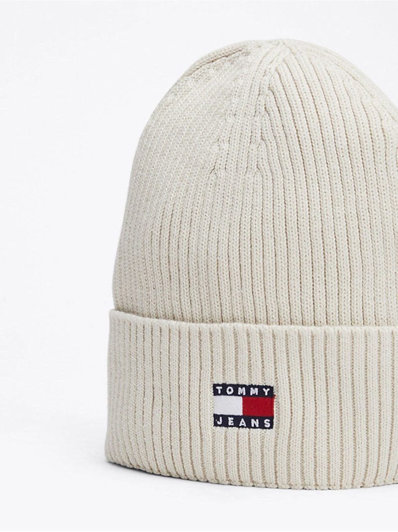 Tommy Jeans pánská béžová čepice