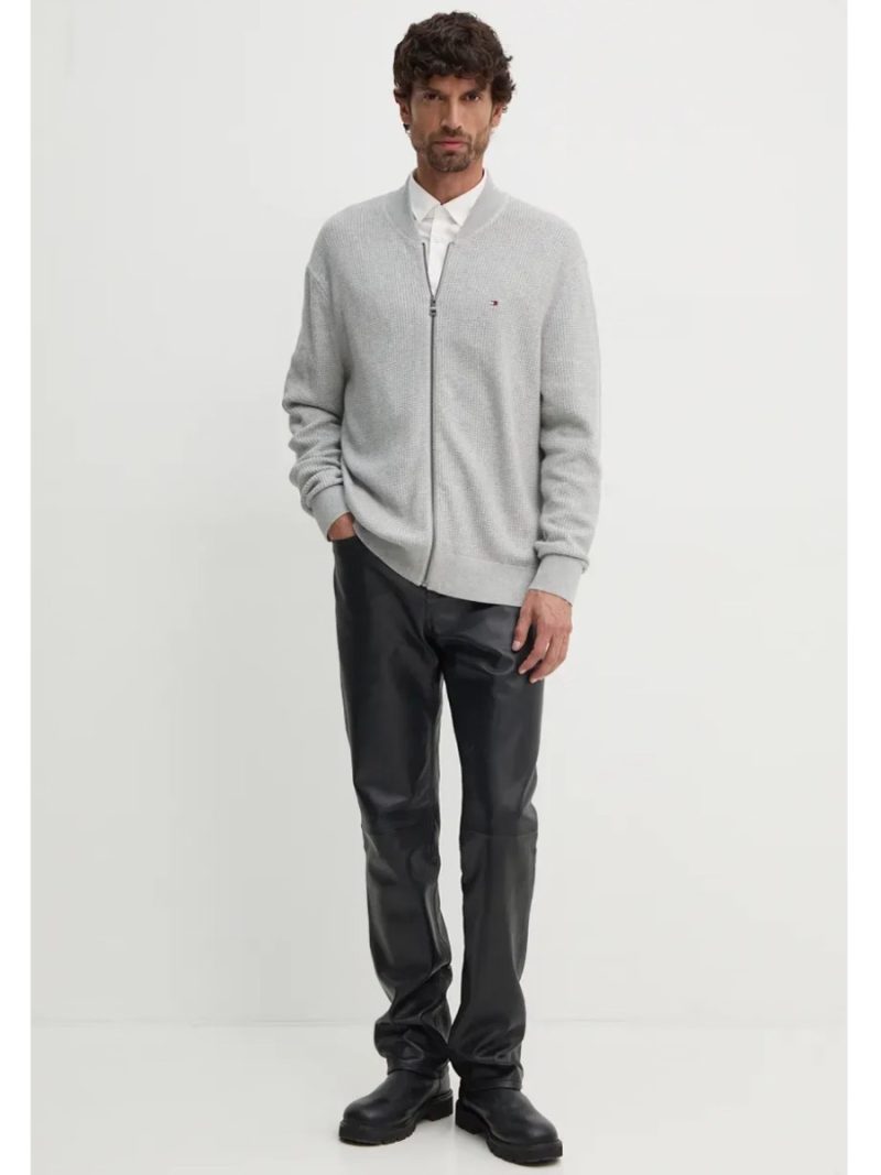 Tommy Hilfiger pánský šedý svetr