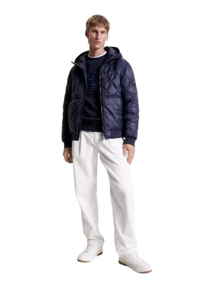 Tommy Hilfiger pánská tmavě modrá bunda