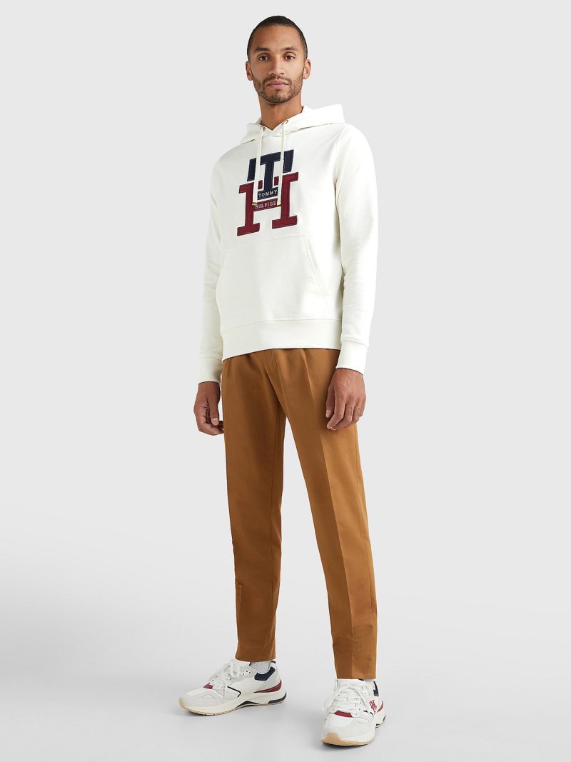 Tommy Hilfiger pánská bílá mikina