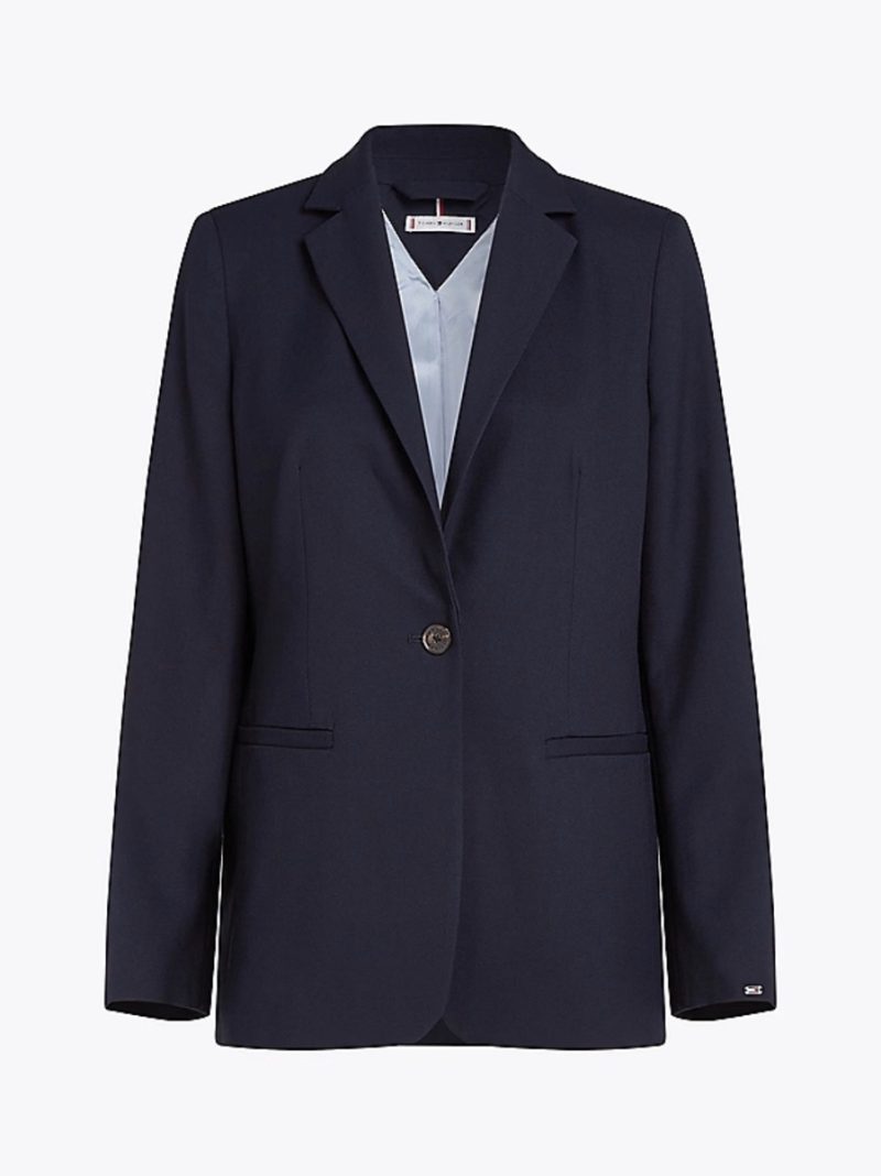 Tommy Hilfiger dámské tmavě modré sako