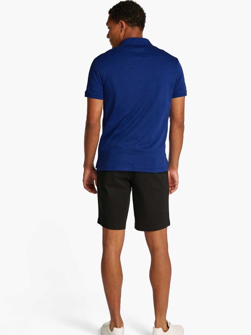 Tommy Hilfiger pánské modré polo triko