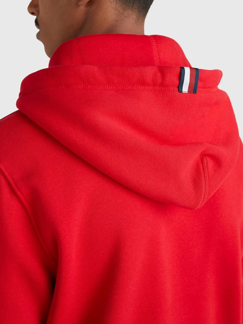 Tommy Hilfiger pánská červená mikina