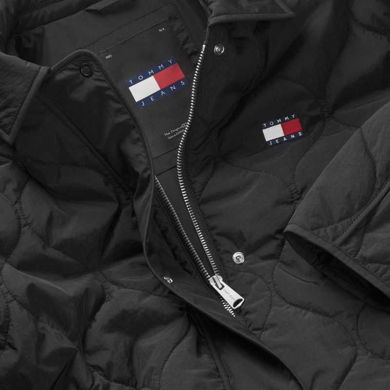 Tommy Jeans dámská černá bunda