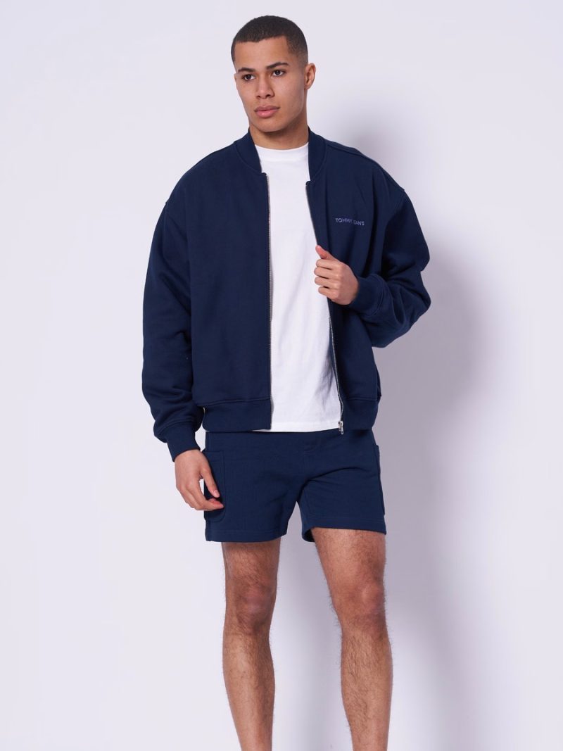 Tommy Jeans pánská modrá mikina