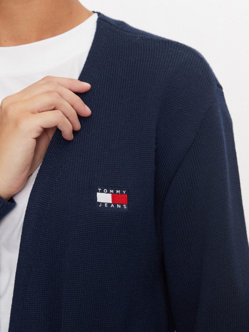 Tommy Jeans dámský tmavě modrý svetr