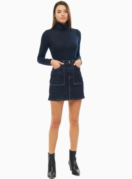 Pepe Jeans dámský tmavě modrý rolák Miren