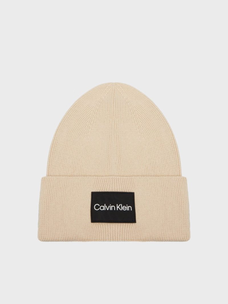 Calvin Klein pánská béžová čepice