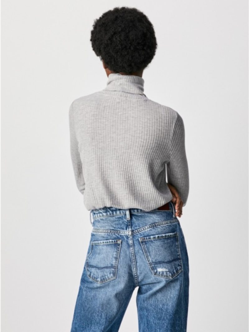 Pepe Jeans dámský šedý rolák Deborah