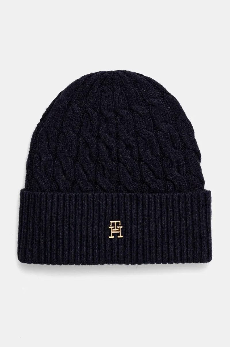 Tommy Hilfiger dámská tmavě modrá čepice