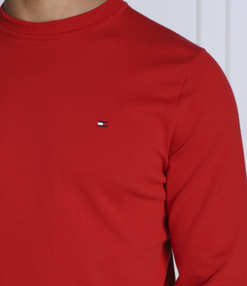 Tommy Hilfiger pánský červený svetr 1985