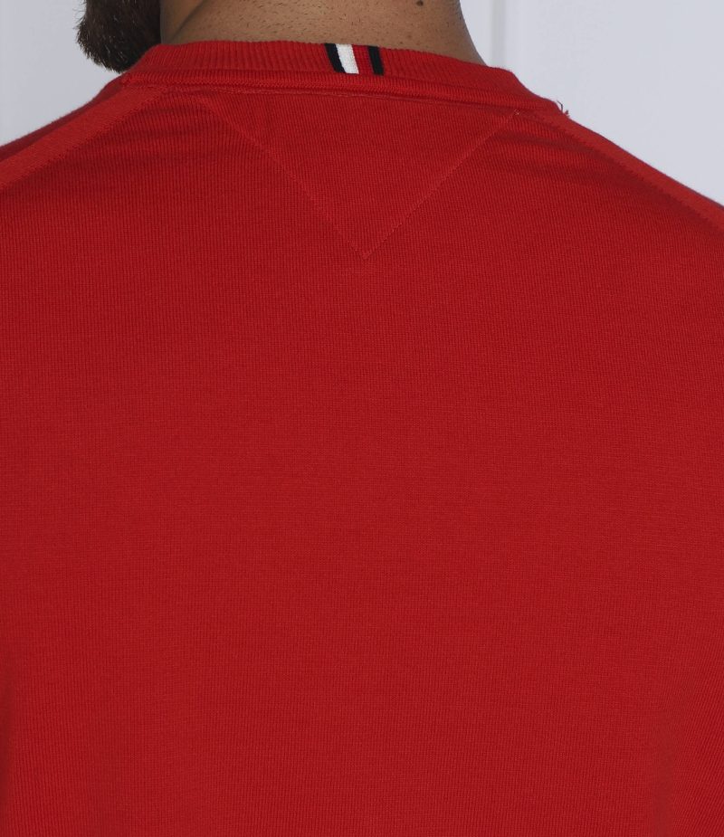 Tommy Hilfiger pánský červený svetr 1985