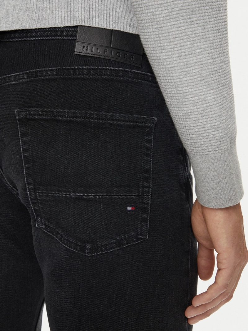 Tommy Hilfiger pánské černé džíny