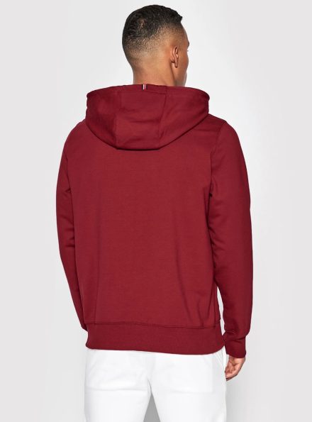 Tommy Hilfiger pánská vínová mikina 1985 Hoody