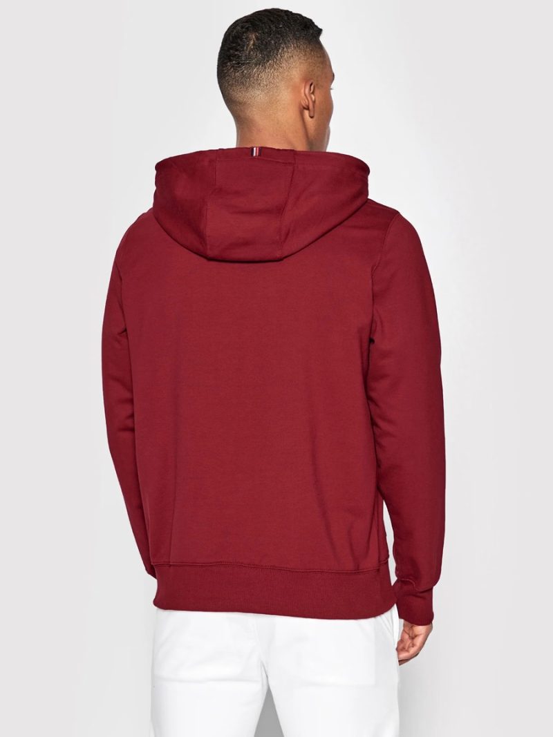 Tommy Hilfiger pánská vínová mikina 1985 Hoody