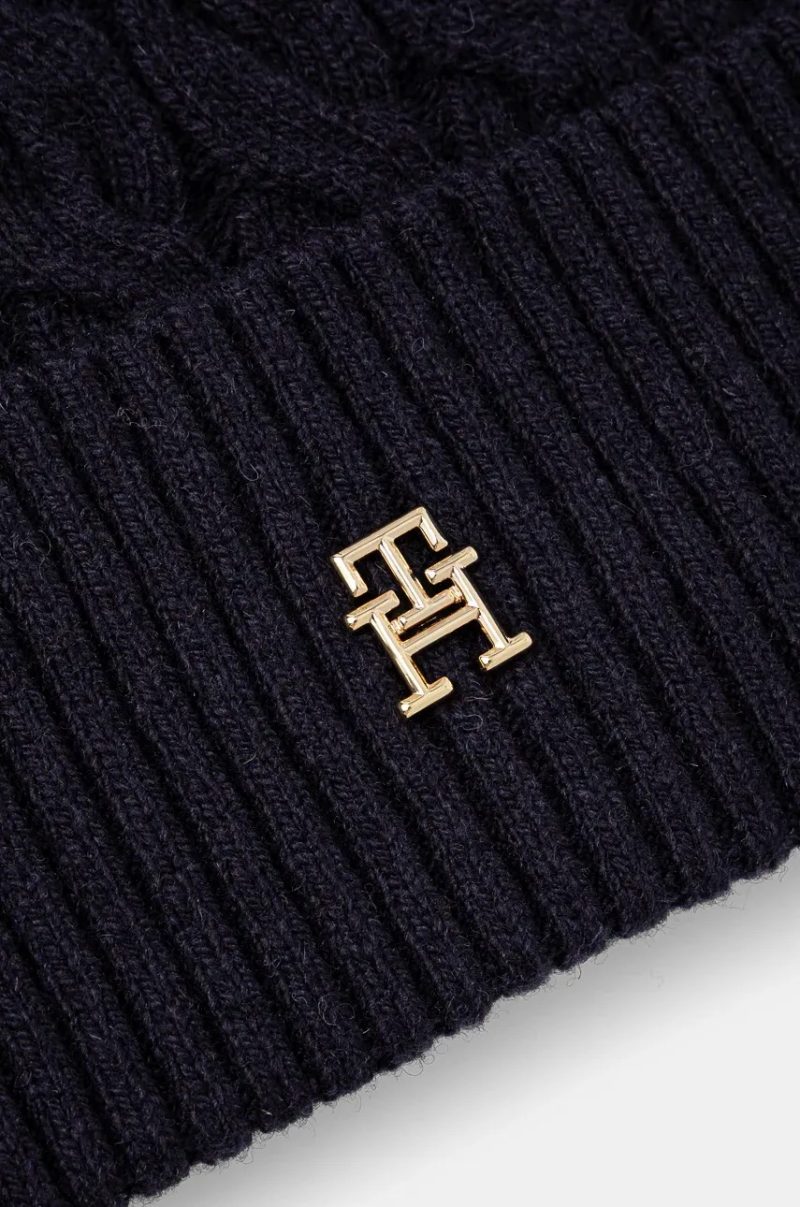 Tommy Hilfiger dámská tmavě modrá čepice