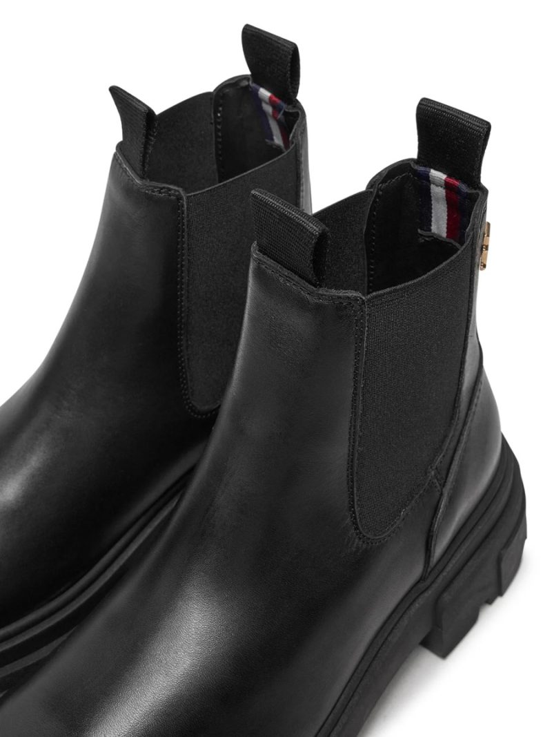 Tommy Hilfiger dámské černé chelsea boty
