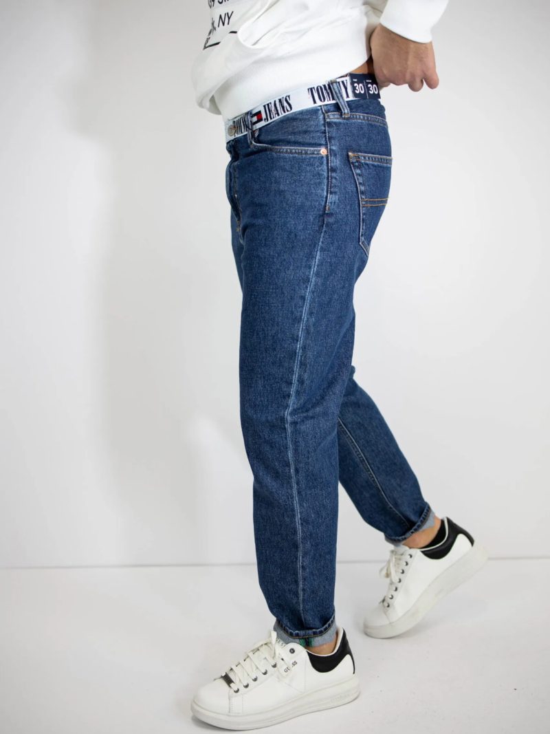 Tommy Jeans pánské modré džíny