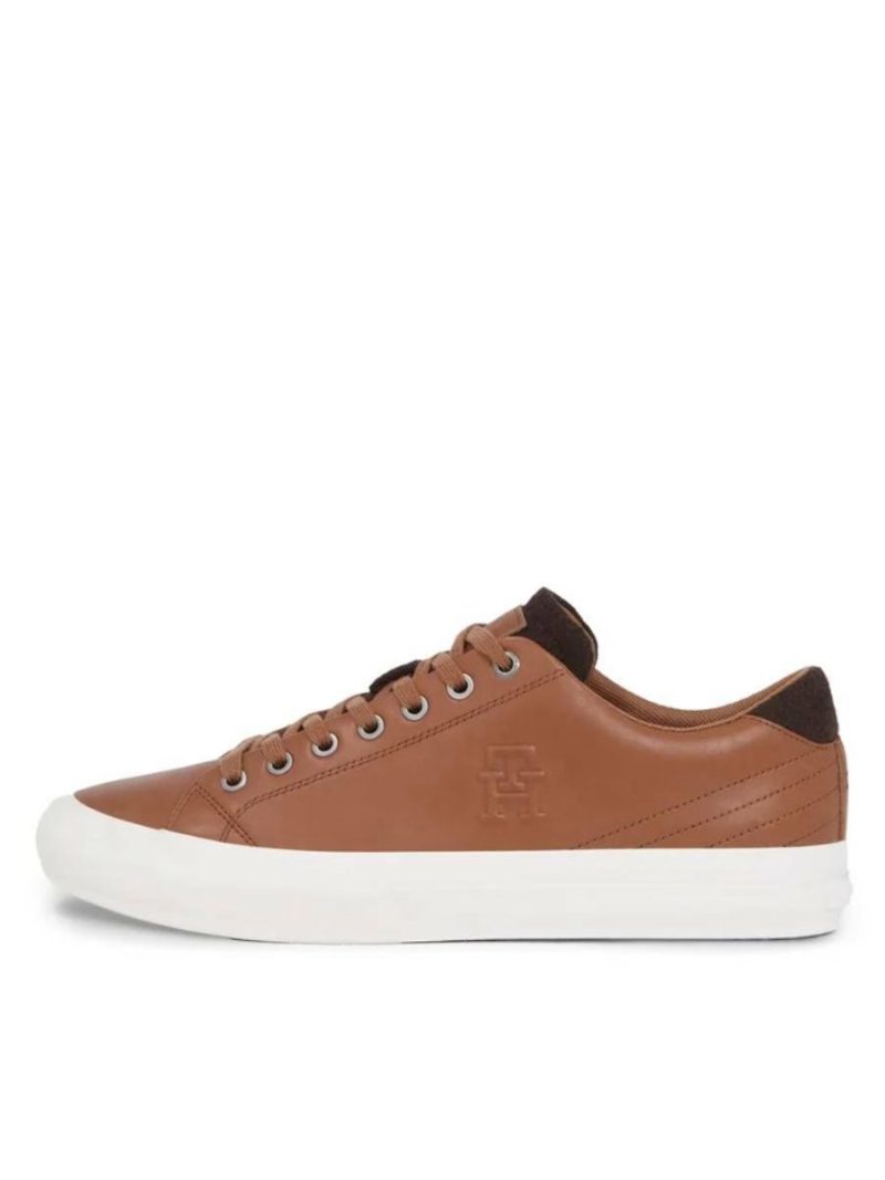 Tommy Hilfiger pánské hnědé tenisky