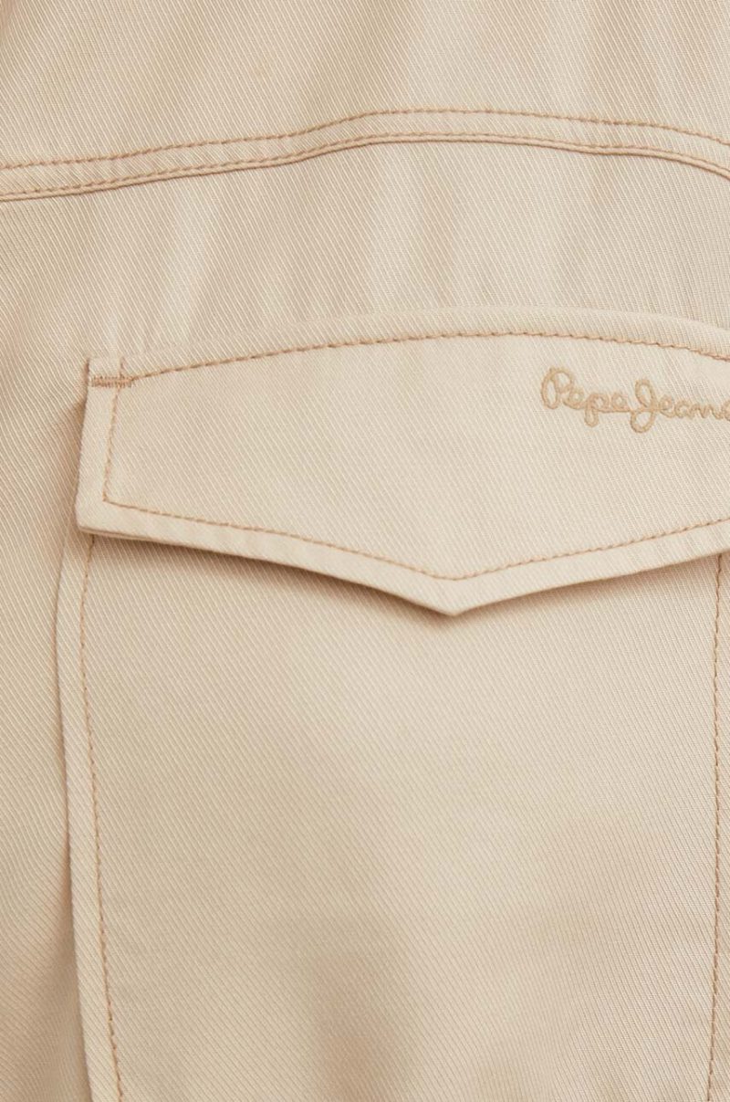 Pepe Jeans dámská béžové šaty BEATE