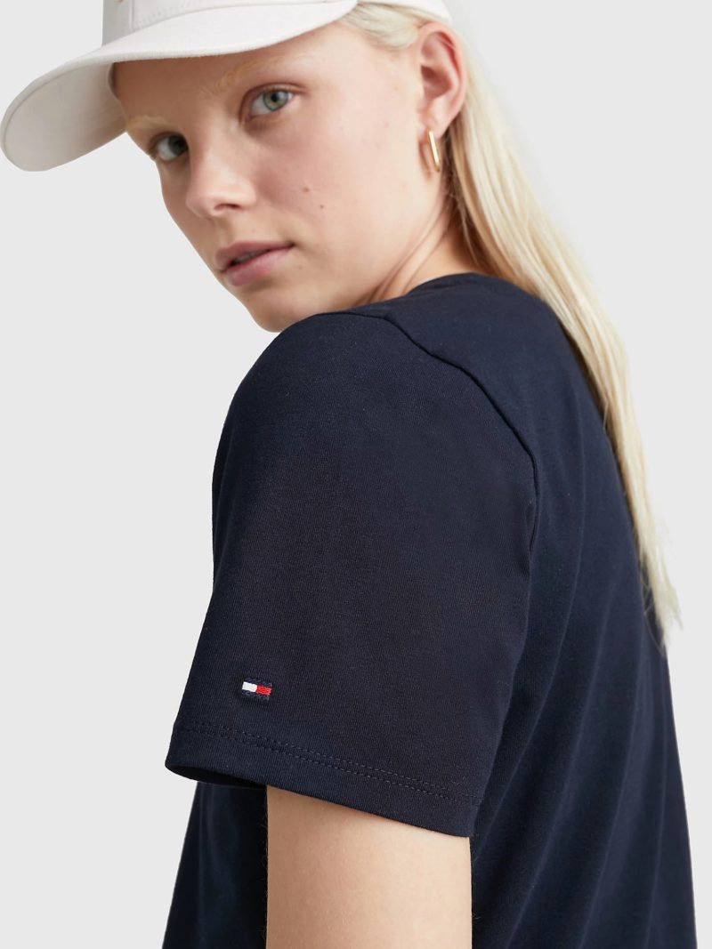 Tommy Hilfiger dámské tmavě modré tričko