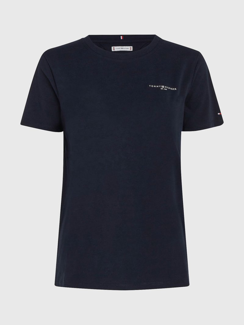 Tommy Hilfiger dámské tmavě modré tričko