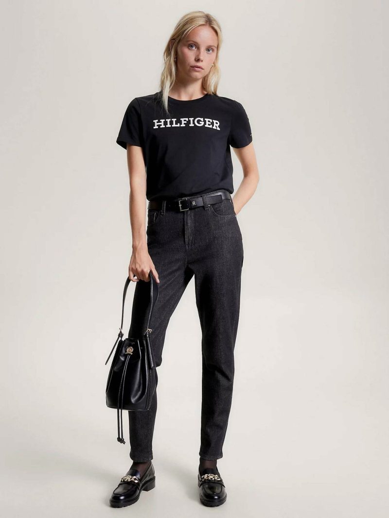 Tommy Hilfiger dámské černé tričko