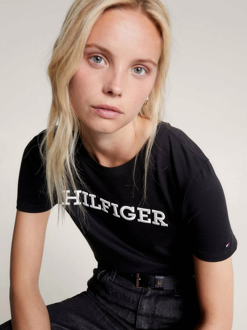 Tommy Hilfiger dámské černé tričko