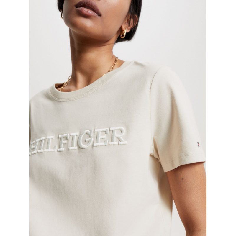 Tommy Hilfiger dámské béžové tričko
