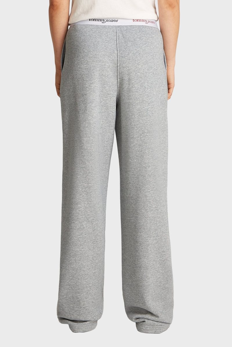 Tommy Jeans dámské šedé tepláky