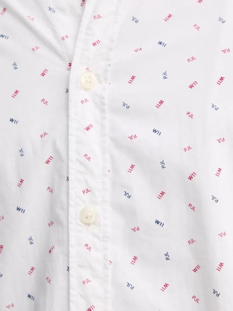 Pepe Jeans pánská bílá košile Meir