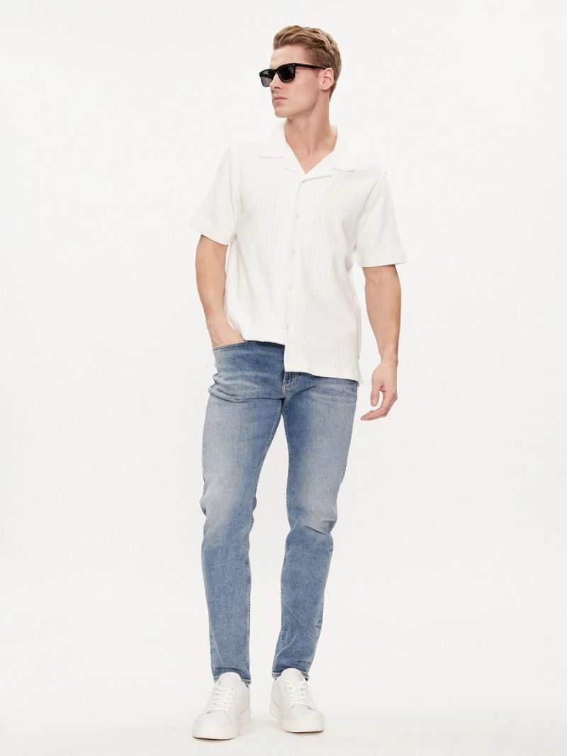 Calvin Klein pánské modré džíny