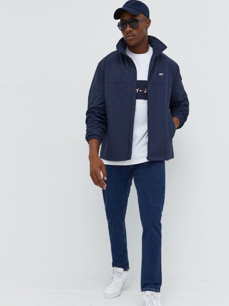 Tommy Jeans pánské modré džíny DAD JEAN