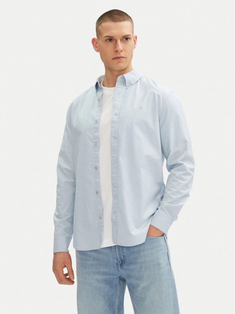 Calvin Klein Jeans pánská světle modrá košile